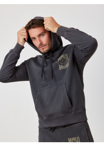 סווטשירט קפוצ'ון שטוף MAUI