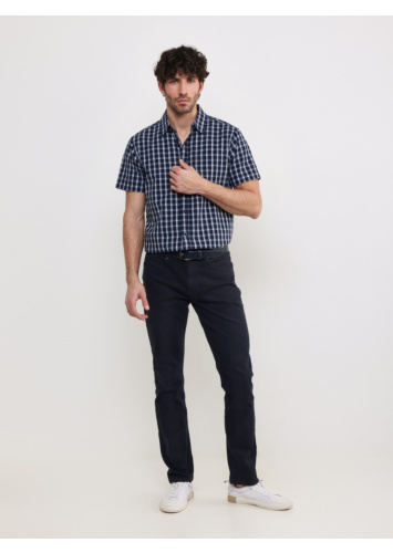 חולצת אריג משבצת