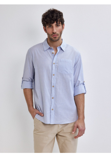 חולצת אריג פסים