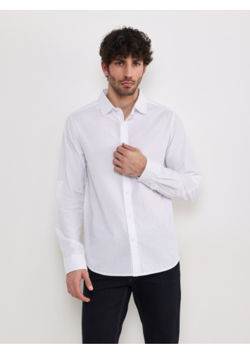 חולצת אריג טקסטורה