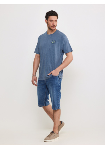 טישירט שטופה עם דפוס MAUI