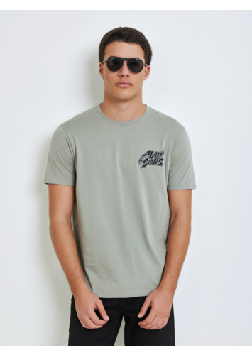 טישירט שטופה עם דפוס MAUI