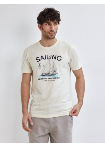 טישרט סלאב עם דפוס