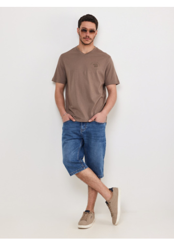 טישרט עם דפוס וי