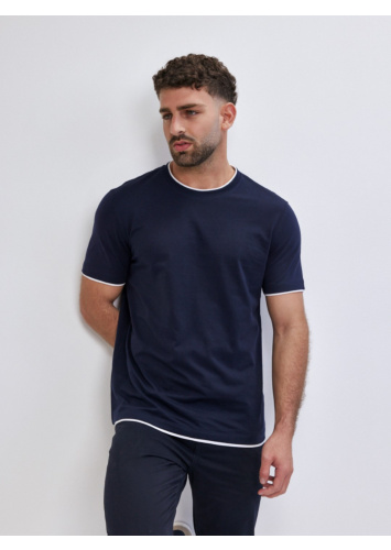 טישרט צווארון כפול