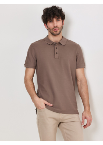 חולצת פולו פיקה כותנה