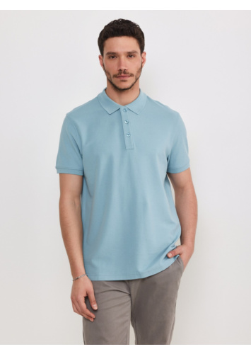 חולצת פולו פיקה כותנה