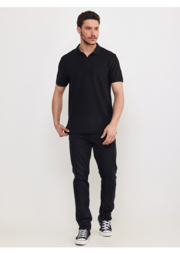 חולצת פולו פיקה עם כיס