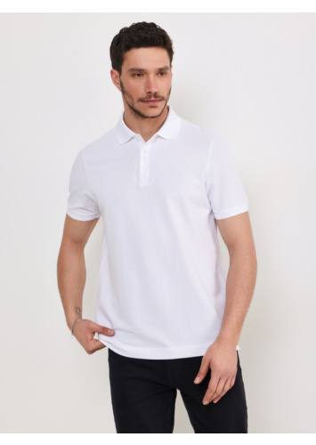 חולצת פולו עם דפוס