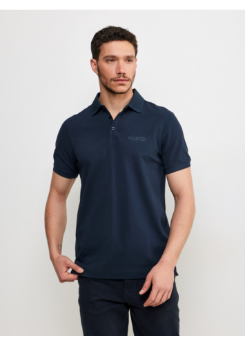 חולצת פולו עם דפוס