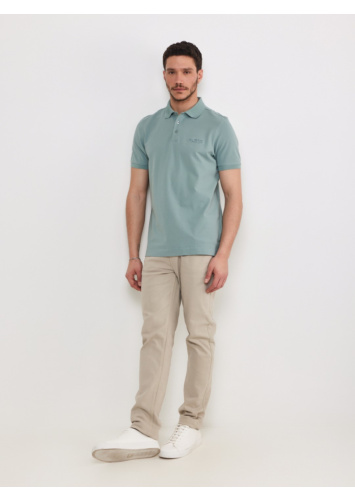 חולצת פולו עם דפוס