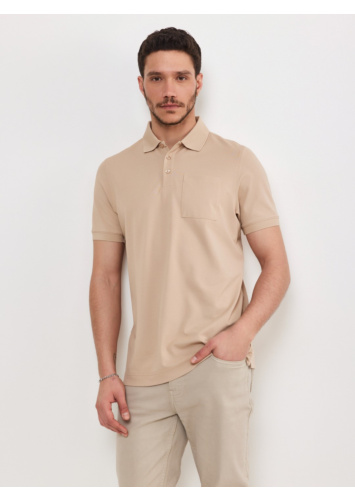 חולצת פולו עם כיס