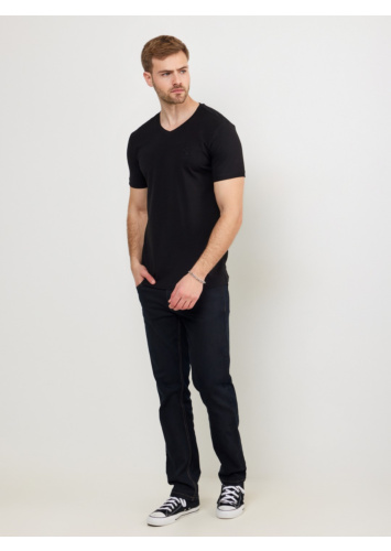 טישרט לייקרה וי עם דפוס