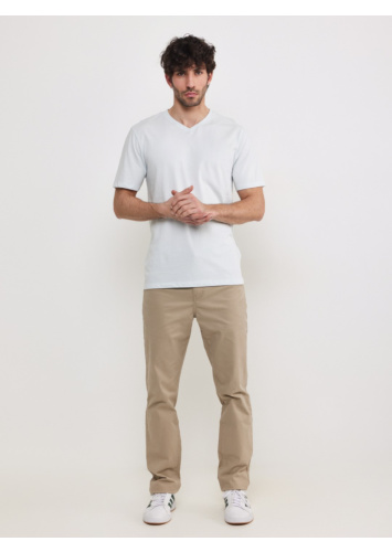 טישרט בייסיק כותנה וי