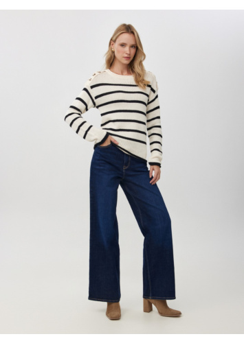 סריג פסים ניטים