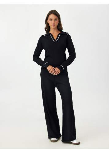 סריג צווארון מלאני