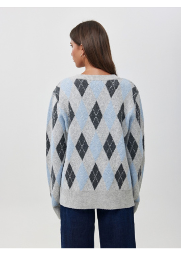 סוודר דוגמא מעויין