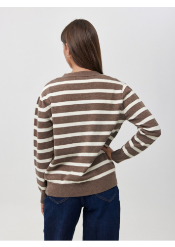 קרדיגן פסים כפתרה