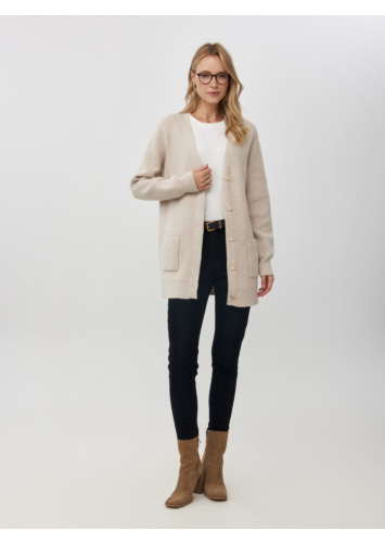 קרדיגן כיסים כפתורים