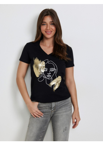 טי אוליביה מחשוף V