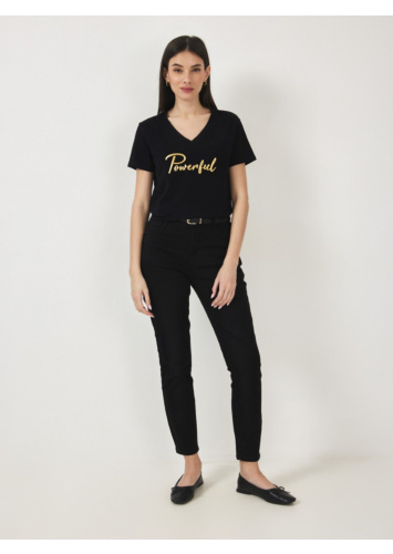 טי אוליביה מחשוף V