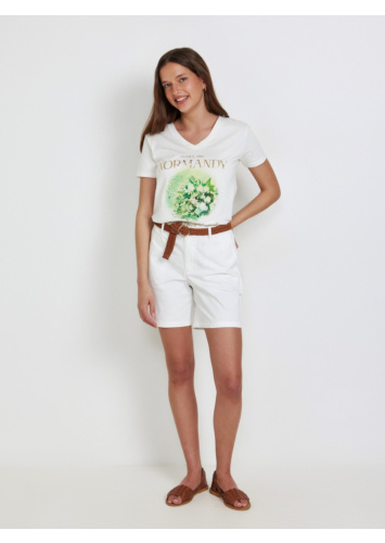 טי אוליביה מחשוף V