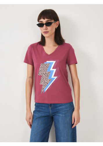 טי אוליביה מחשוף V