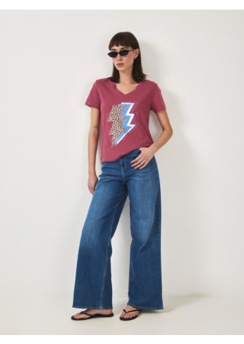 טי אוליביה מחשוף V