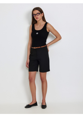 גופיית ריב רקמת לוגו