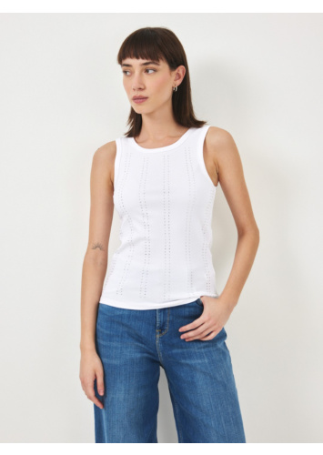 גופיית ריב פסי יהלומים