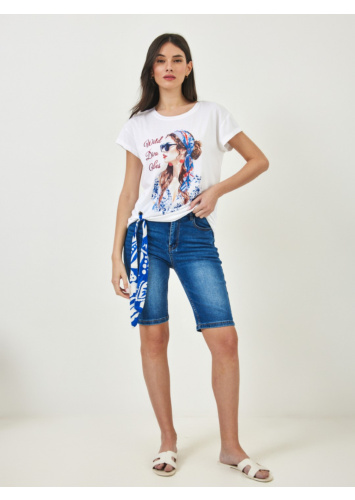 טי ויסקוזה צעיף קשירה