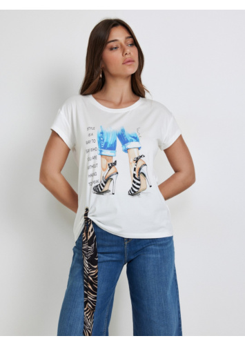 טי ויסקוזה צעיף קשירה