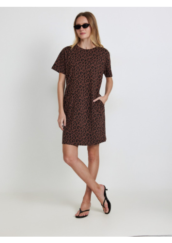 שמלת T מודפסת