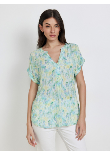 חולצת קרפ ויסקוזה