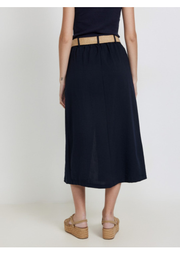 חצאית כיסים חגורה