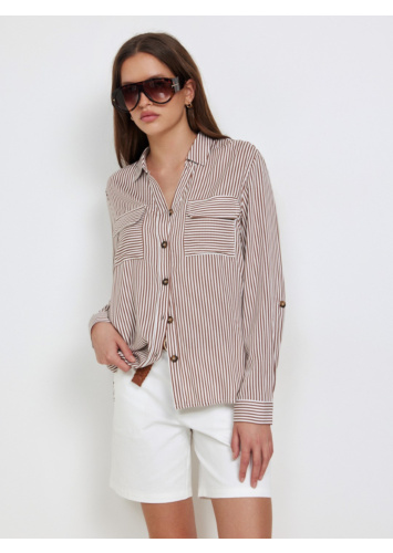 חולצת ויסקוזה פסים