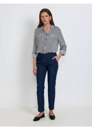 חולצת ויסקוזה פסים