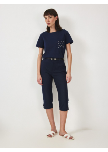 מכנס קפרי מחוייט