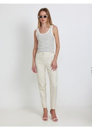 מכנס מחוייט אבזם