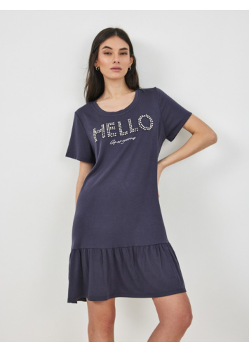 שמלת פפלום פנאי פנינים