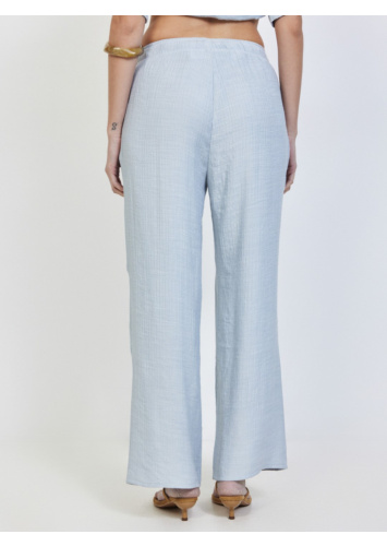 מכנסי גומי רגל ישרה