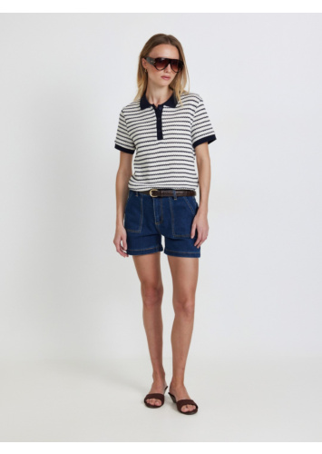 טופ פולו סרוג