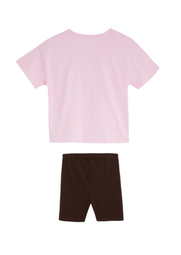 סט בנות דובי וטייץ קצר