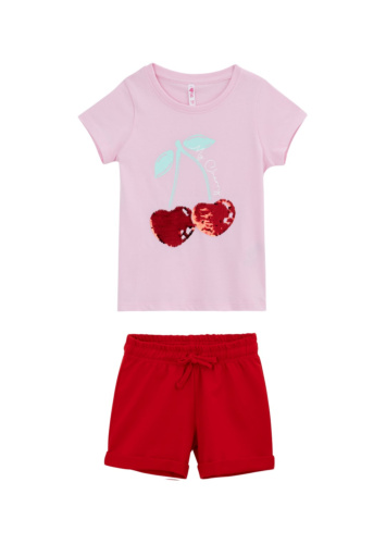 סט בנות דובדבנים ומכנסון