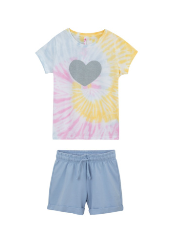 סט בנות לב ומכנסון