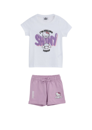 סט בנות HELLO KITTY קצר