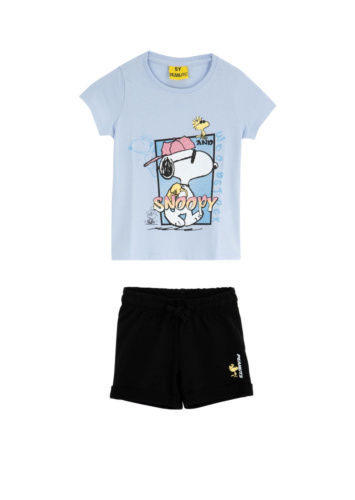 סט בנות SNOOPY קצר