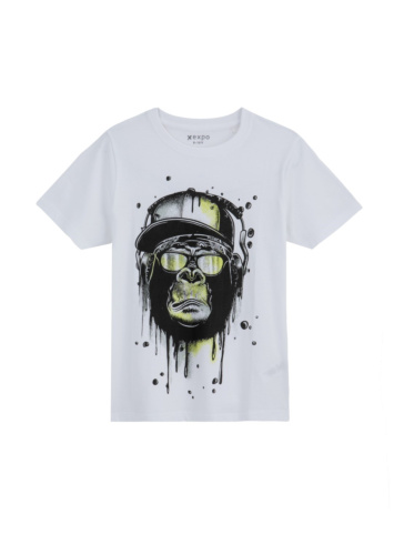 טי בייסיק עם דפוס