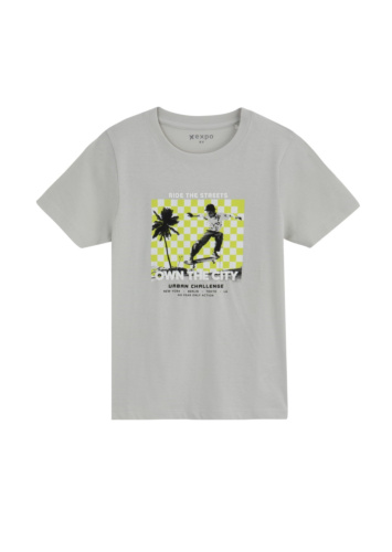 טי בייסיק עם דפוס