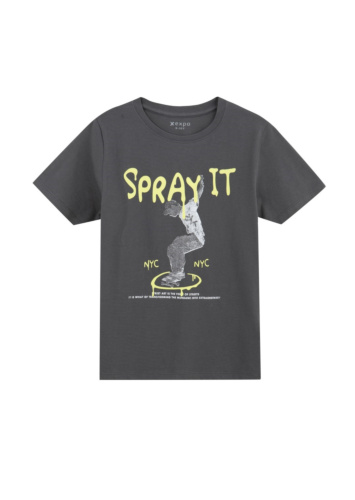 טי בייסיק עם דפוס